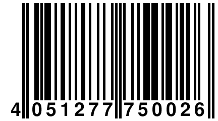 4 051277 750026