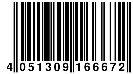 4 051309 166672