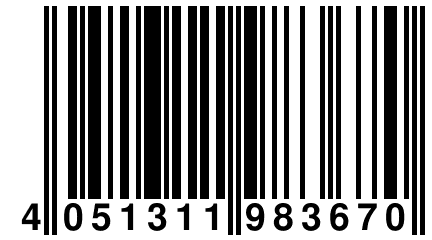 4 051311 983670