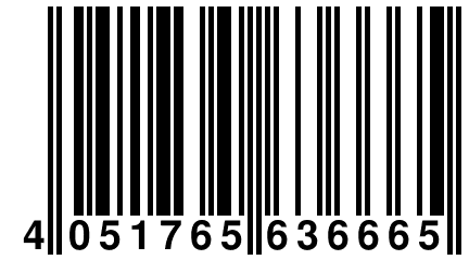 4 051765 636665