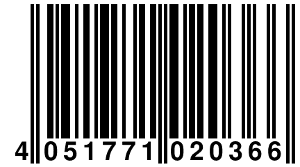 4 051771 020366