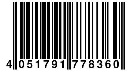 4 051791 778360