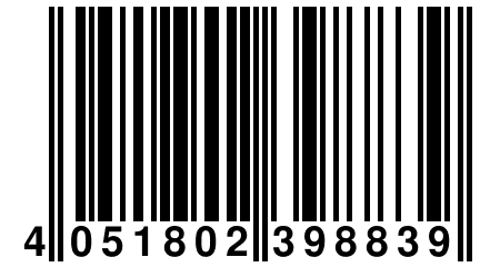 4 051802 398839