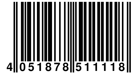 4 051878 511118