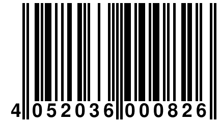 4 052036 000826