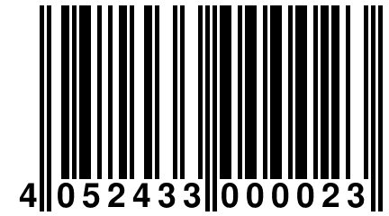 4 052433 000023