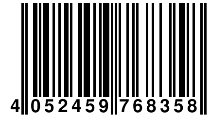 4 052459 768358