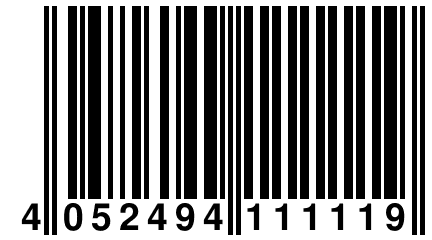 4 052494 111119