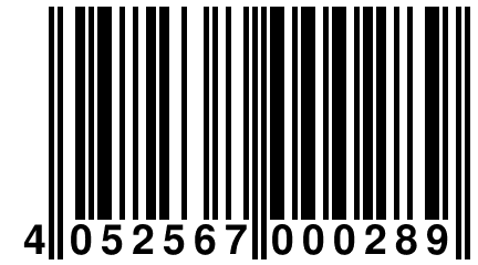 4 052567 000289