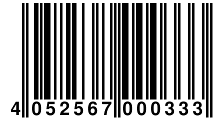 4 052567 000333