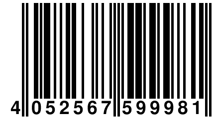 4 052567 599981