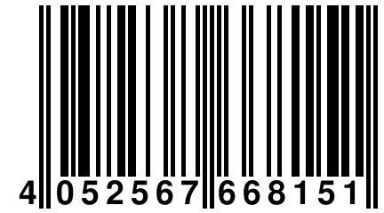 4 052567 668151