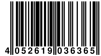 4 052619 036365