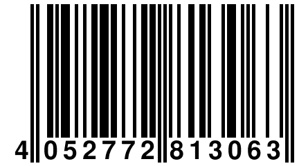 4 052772 813063