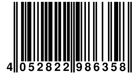 4 052822 986358