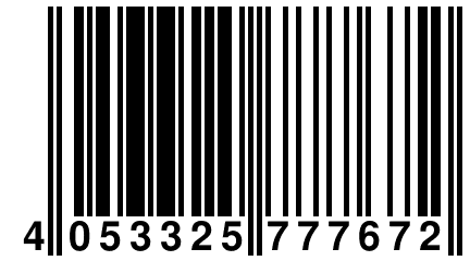 4 053325 777672