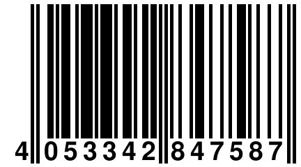 4 053342 847587