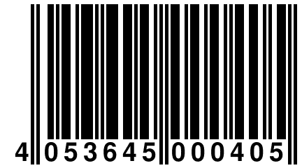 4 053645 000405