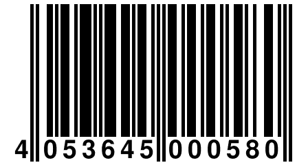 4 053645 000580