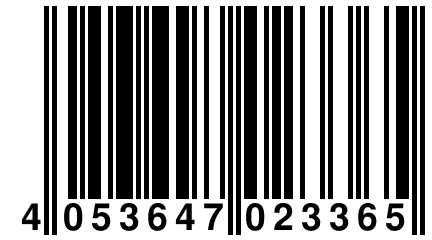 4 053647 023365