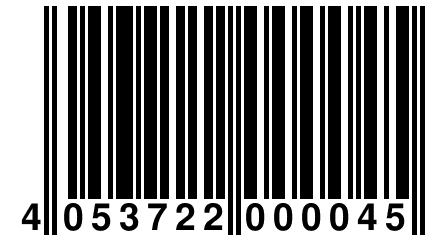 4 053722 000045