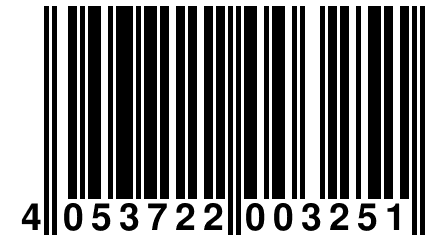 4 053722 003251