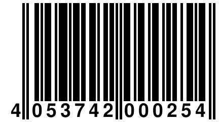 4 053742 000254