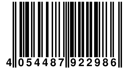 4 054487 922986