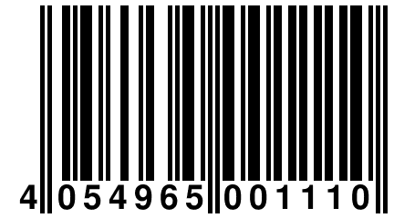 4 054965 001110