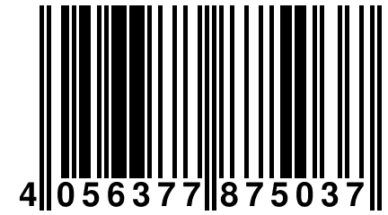 4 056377 875037