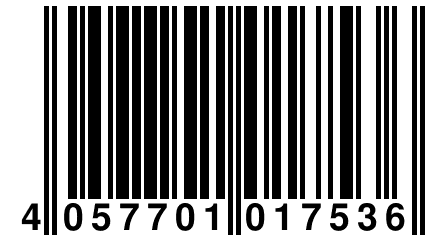 4 057701 017536