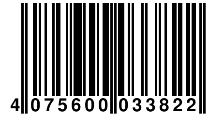 4 075600 033822