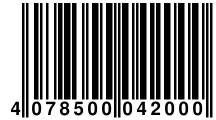 4 078500 042000