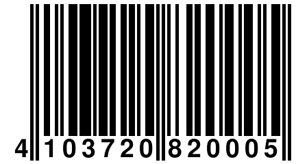 4 103720 820005