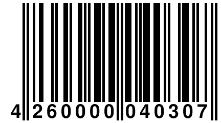 4 260000 040307