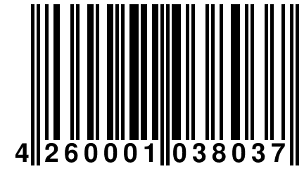 4 260001 038037