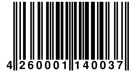 4 260001 140037