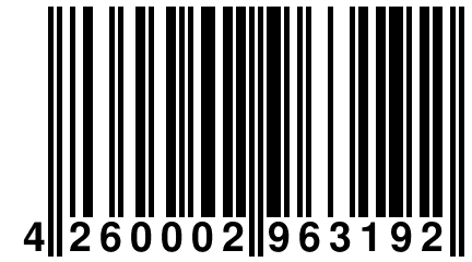 4 260002 963192