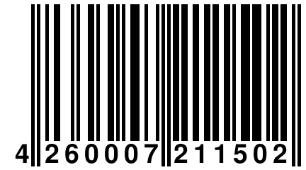 4 260007 211502