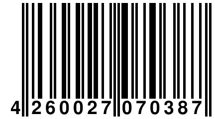 4 260027 070387