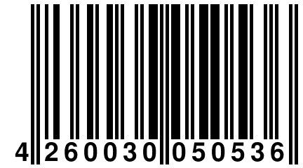 4 260030 050536