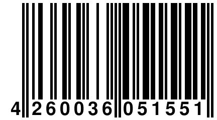 4 260036 051551