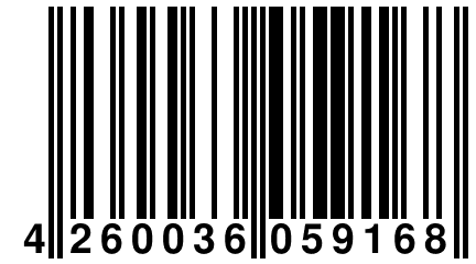 4 260036 059168