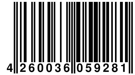 4 260036 059281