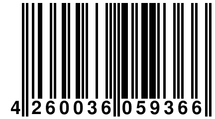 4 260036 059366