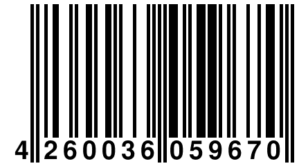 4 260036 059670