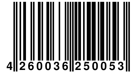 4 260036 250053