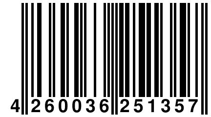 4 260036 251357