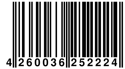 4 260036 252224