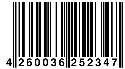 4 260036 252347